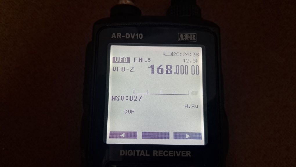 skaner aor dv10 bdb stan klucz TETRA GSSI