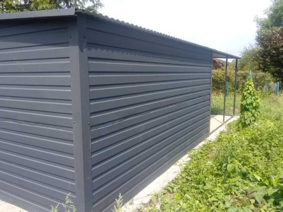 Garaż 3x5 wiata, blaszak, domek metalowy, schowek- różne wzory, kolory