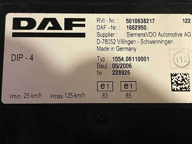 licznik zegary z adblue Europa  DAF LF 45 55 EURO 4 5
