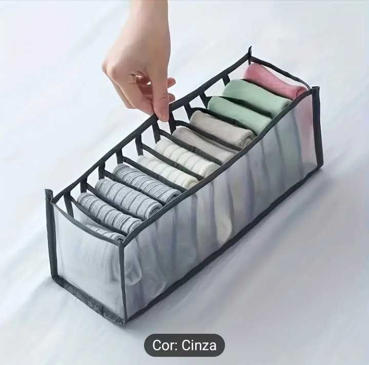 Organizador gavetas Guarda Fato -- meias ou roupa intima