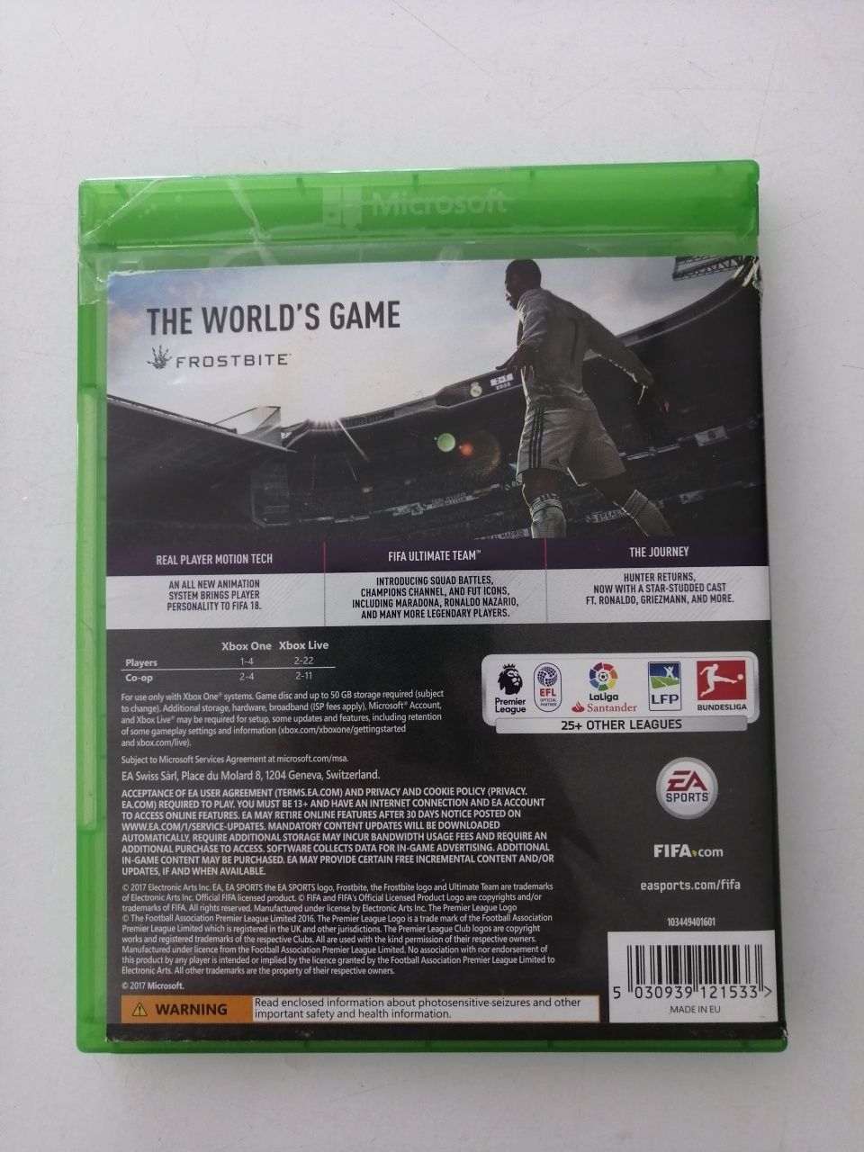 FIFA 18 xbox one