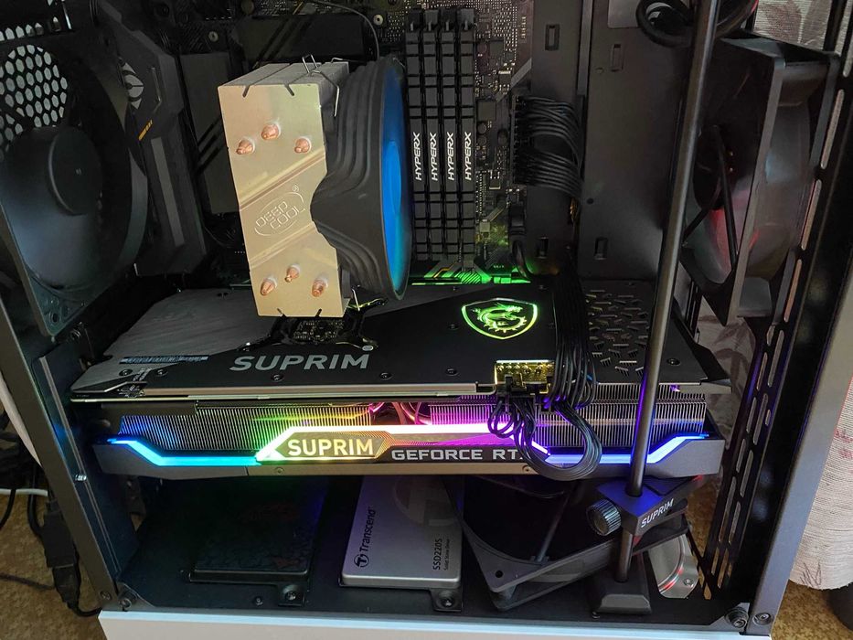 Відеокарта Nvidia RTX 3070 ti MSI suprim