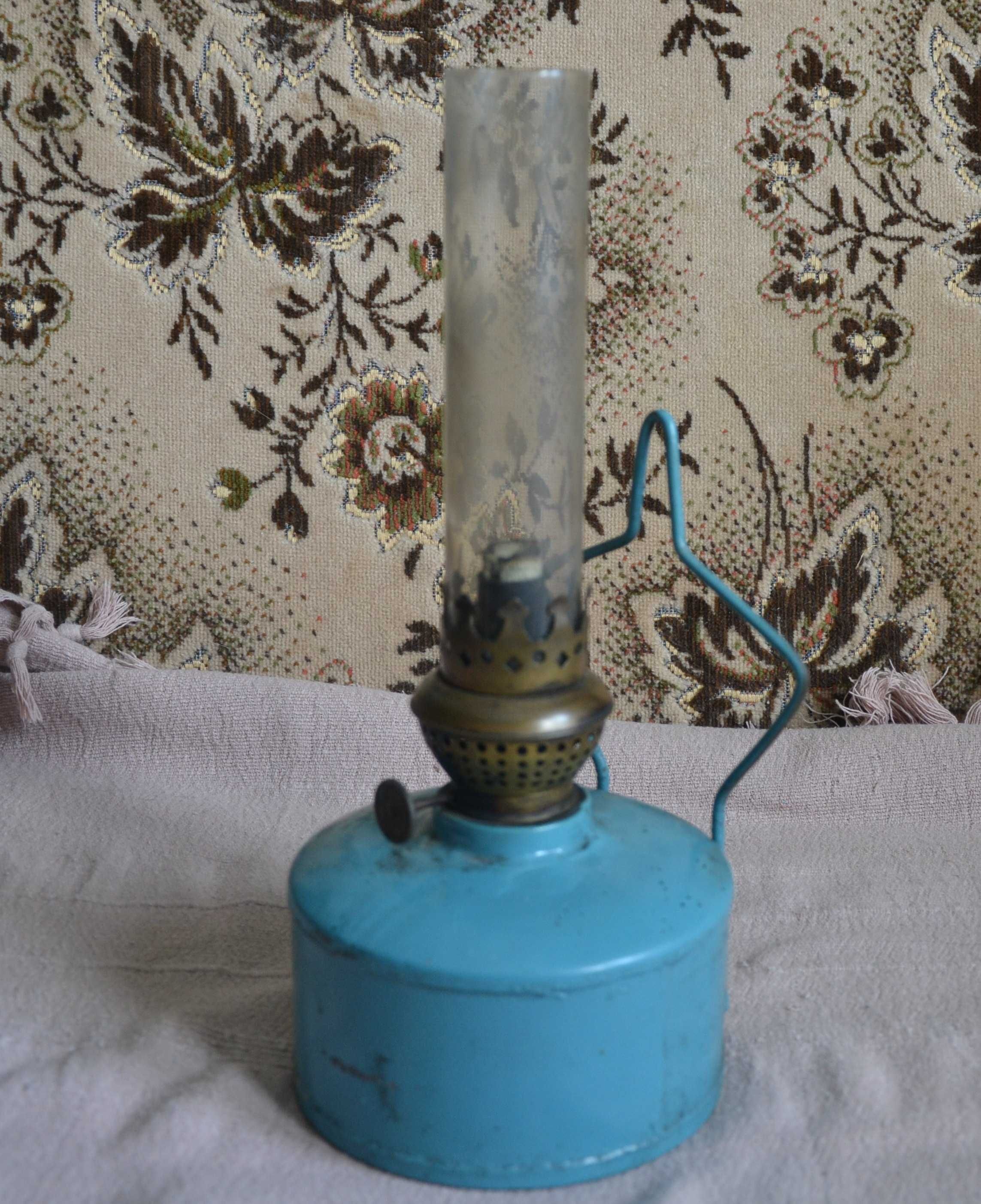 Lampa naftowa antyk