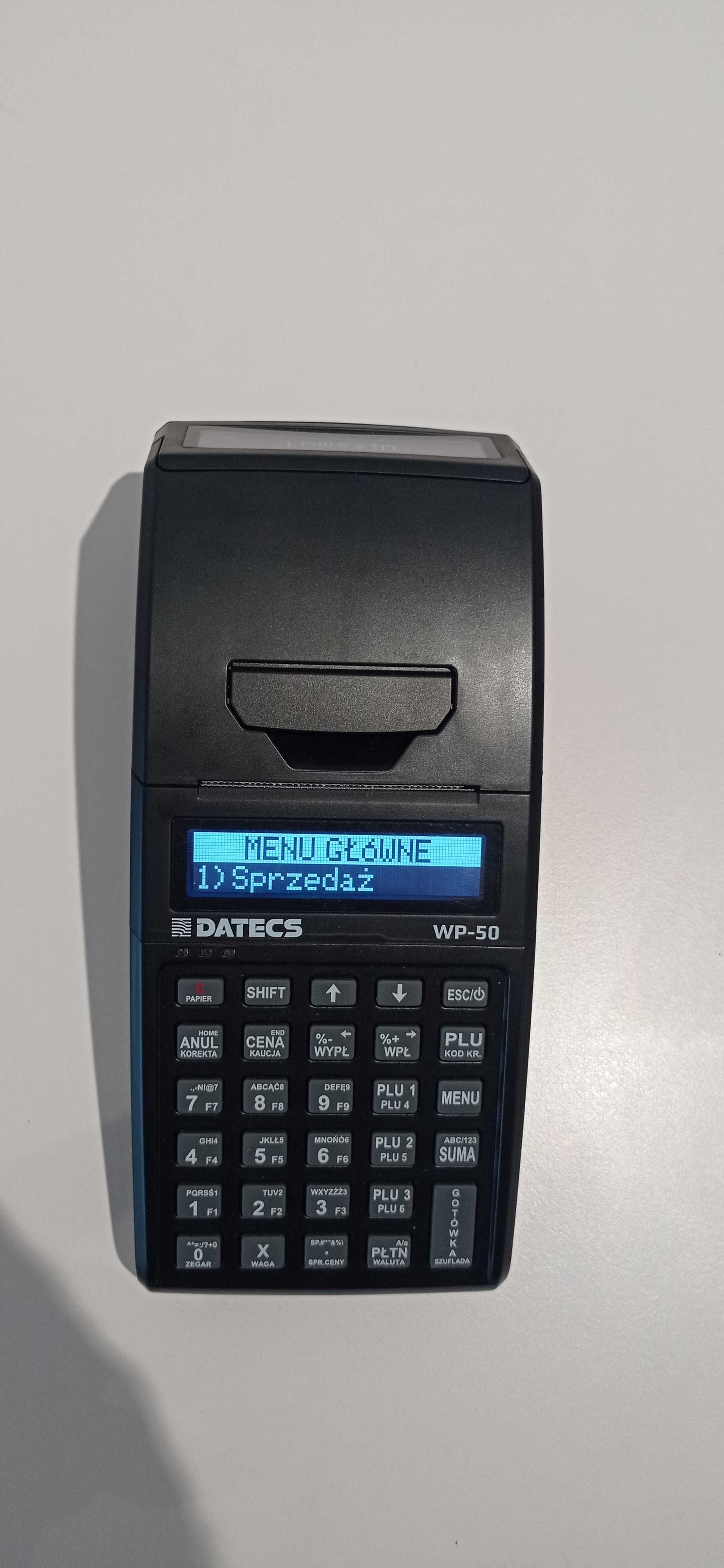 Kasa fiskalna Datecs WP-50 Online - Promocja 1499zł BRUTTO!