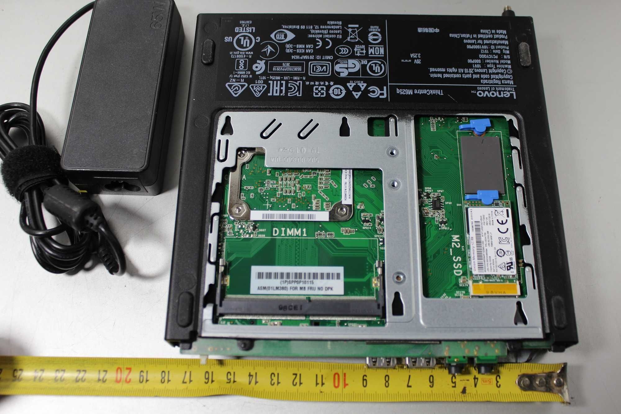 Неттоп slim Lenovo M625q \ AMD E2 9000E 1.50GHz \DDR4\ 32Gb M2 SSD