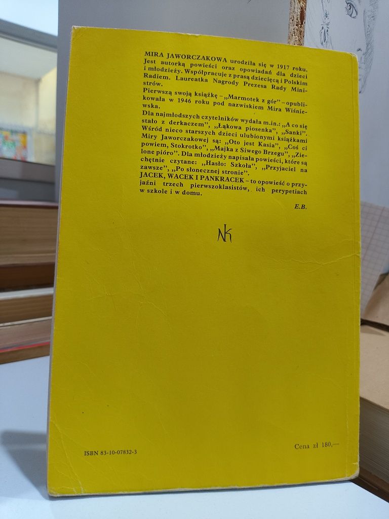 Mira Jaworczakowa Jacek, Wacek i Pankracek