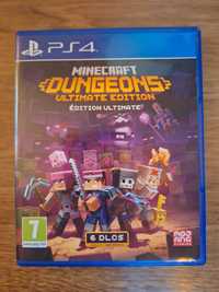 Minecraft Dungeons ultimate editions PS4 PL