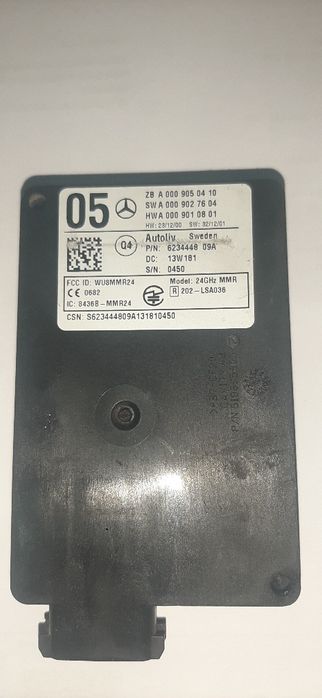 sensor de radar mercedes