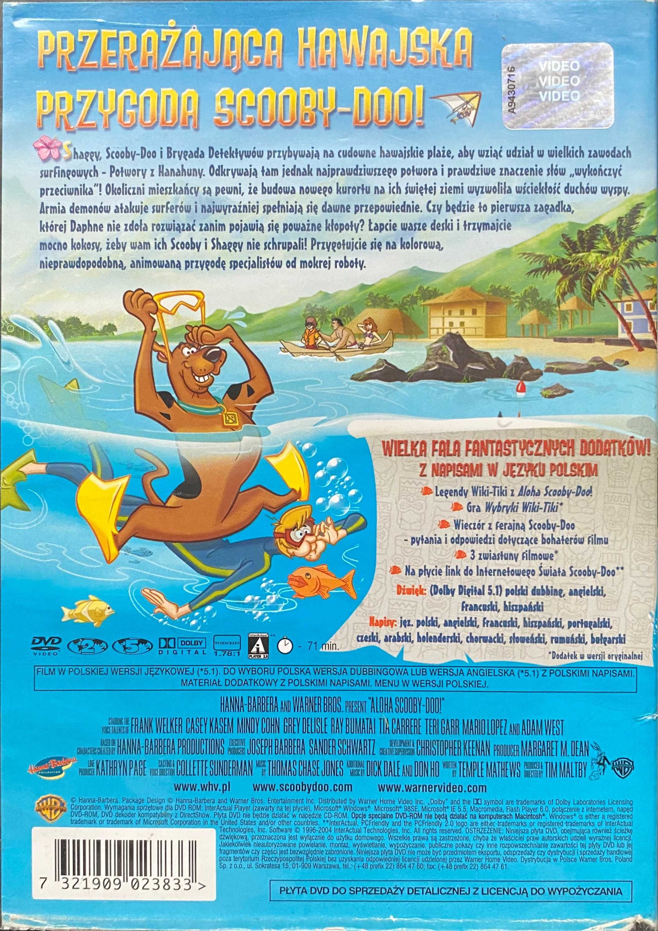 Film DVD Stooby-Doo! ALOHA