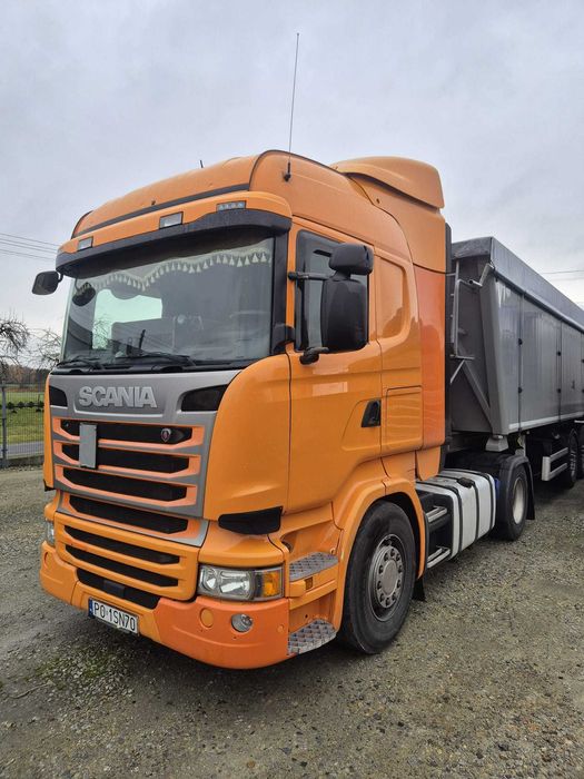 Scania R410 Highline Hydraulika, Ruch międzynarodowy, Serwisowana