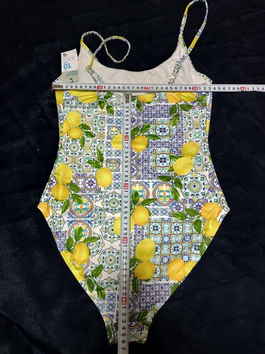 Купальник суцільний з лимонами Primark , розмір M