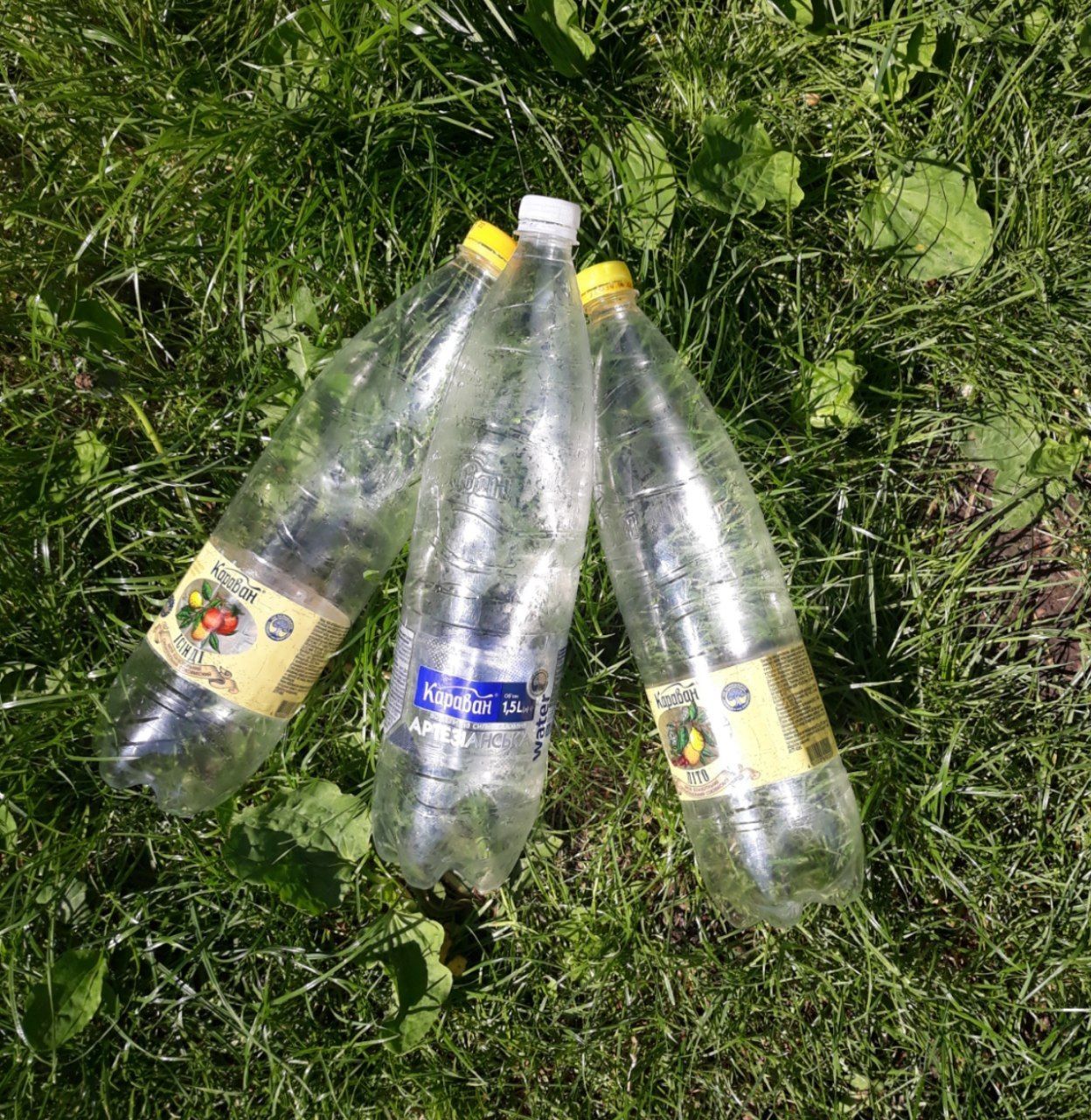 Пластикові пляшки