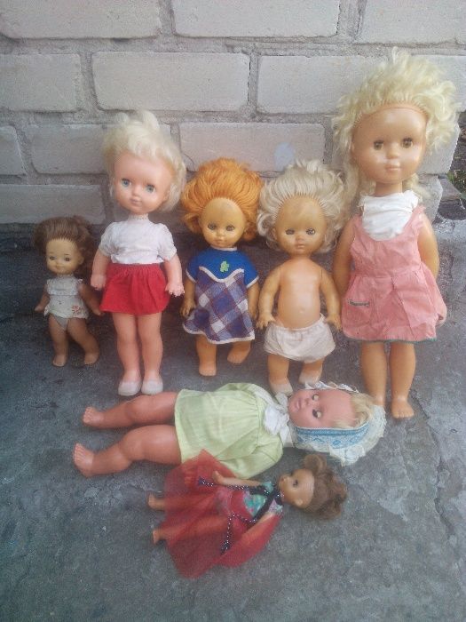 Коллекция кукол (куклы) СССР. 1970-е.