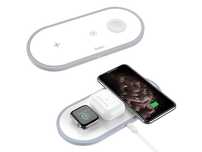 Ładowarka indukcyjna Qi 3w1 HOCO CW24 3IN1 do iPhone/AirPods/Watch