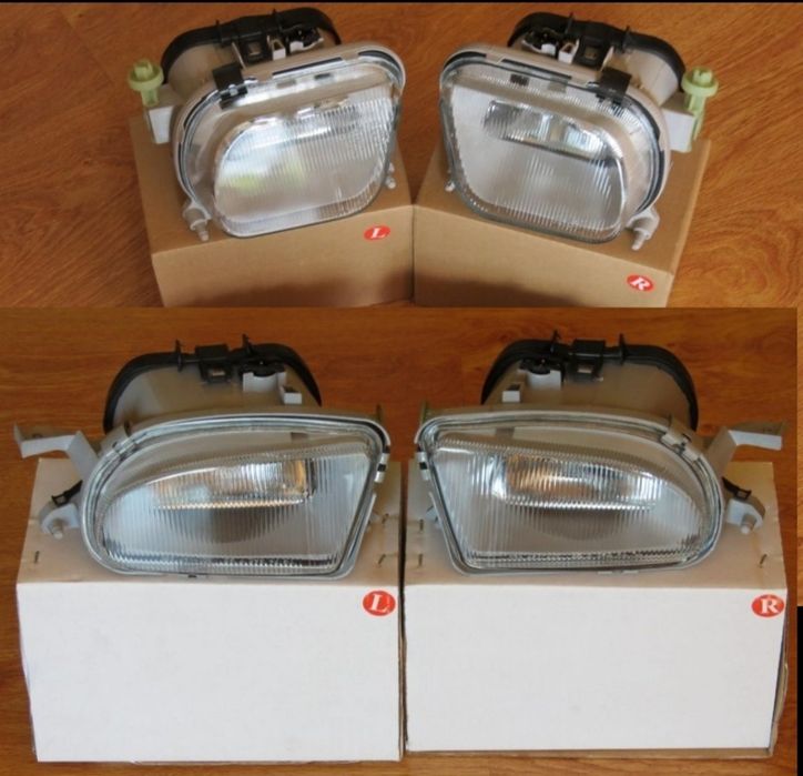 Противотуманки галогенки туманки Мерседес Е Mercedes W210 w211 W203 C