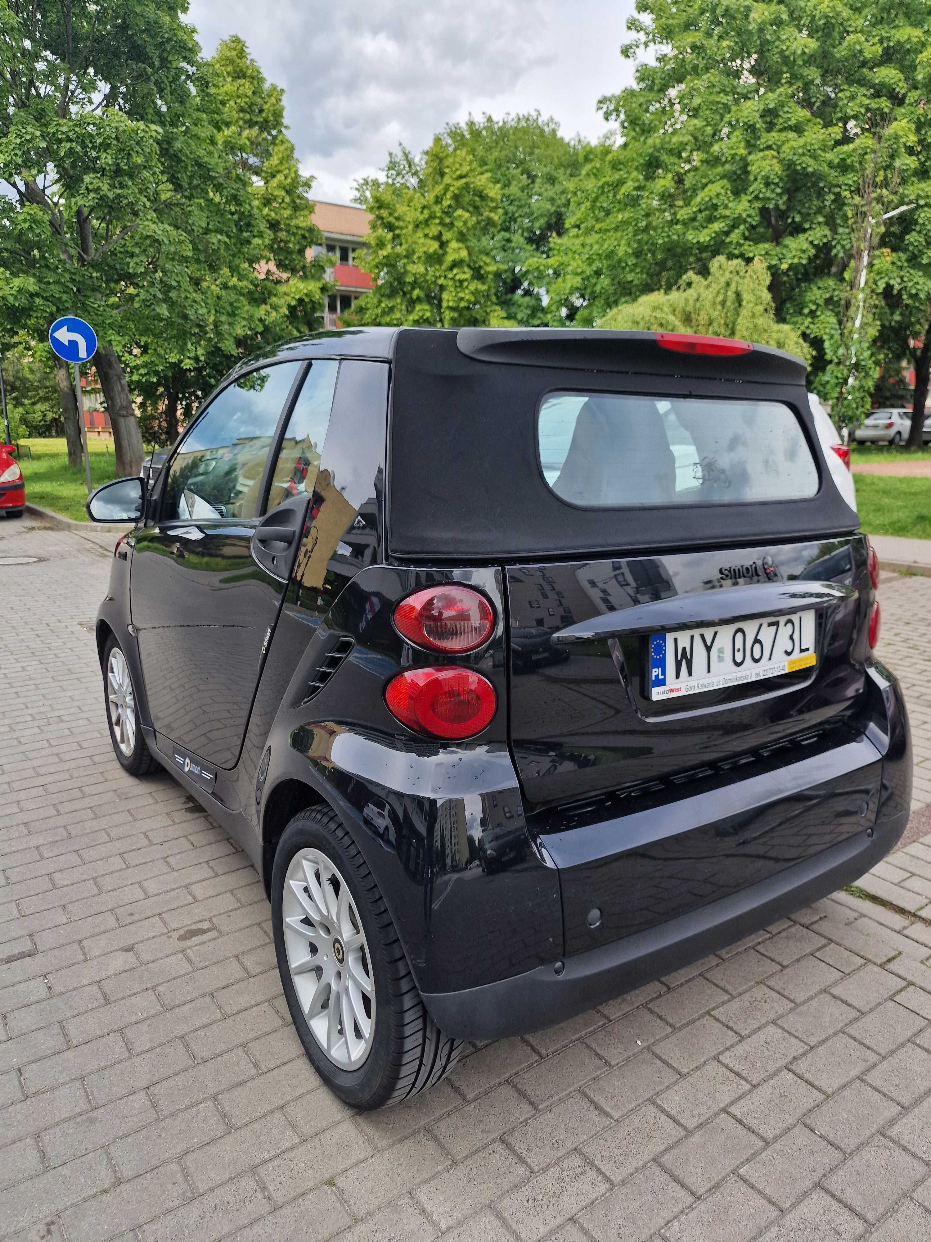 Smart 451 cabrio 2008r fortwo