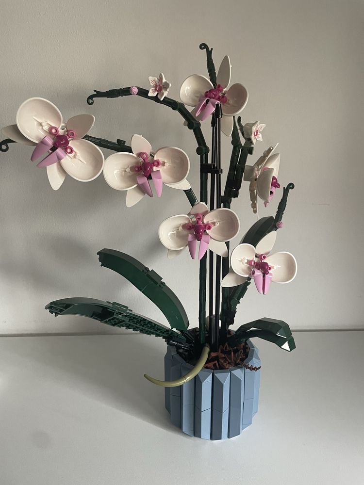 Klocki lego orchidea