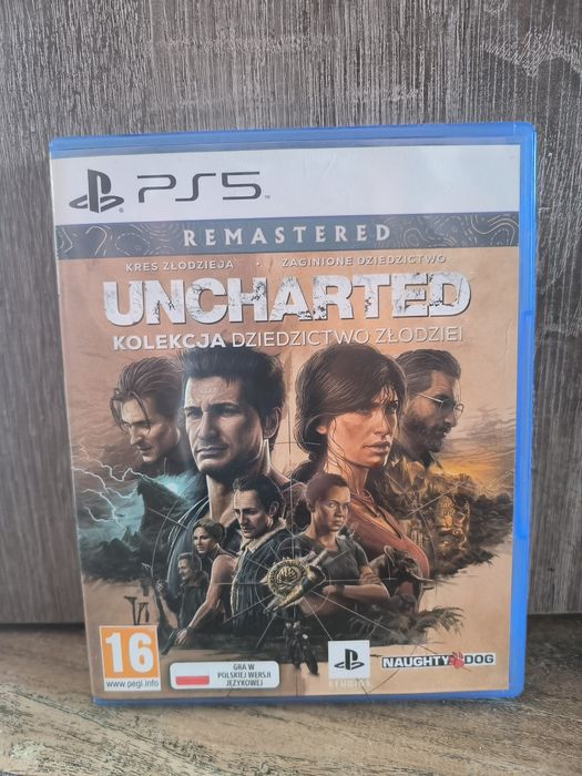 Uncharted Kolekcja Dziedzictwo Złodziei Remastered Ps5 Pl