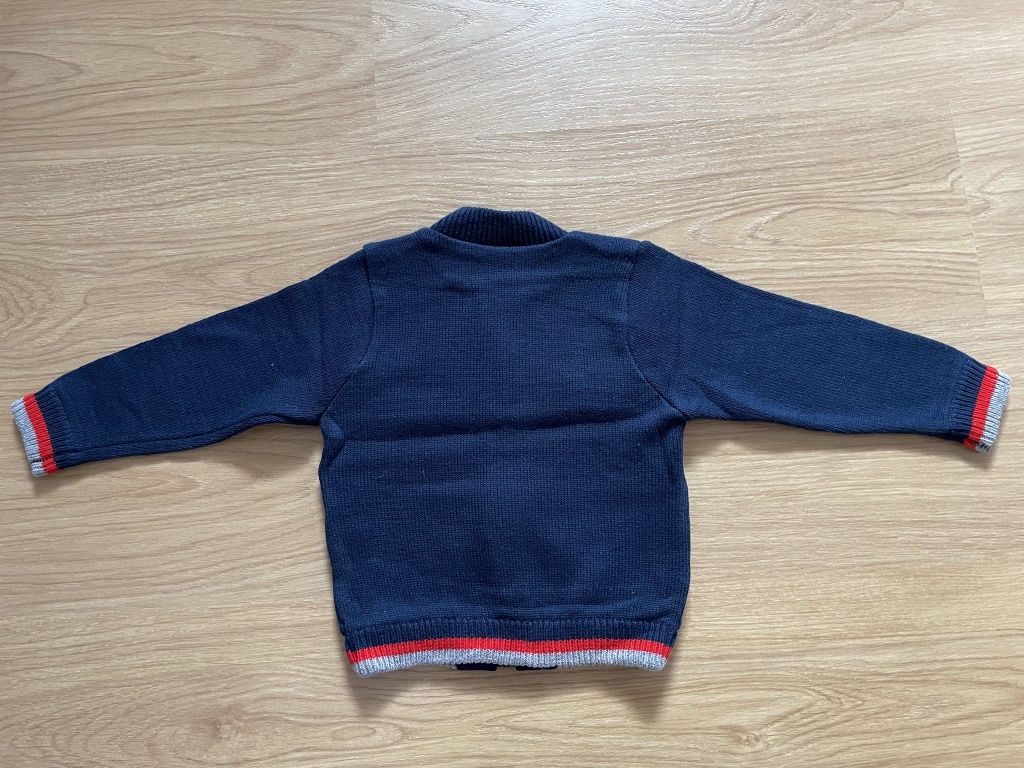 Bluza sweterek zapinany Grain de Blé 86 cm