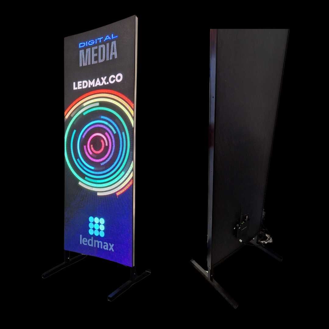 LED POSTER TOTEM dla sklepu, witryny i stoiska wystawowego