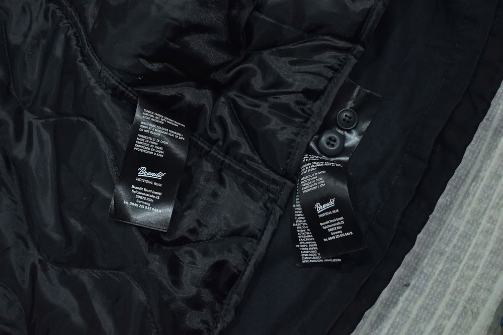 Brandit M65 Kurtka Outdoorowa Męska Z Wpinka Ocieplana L