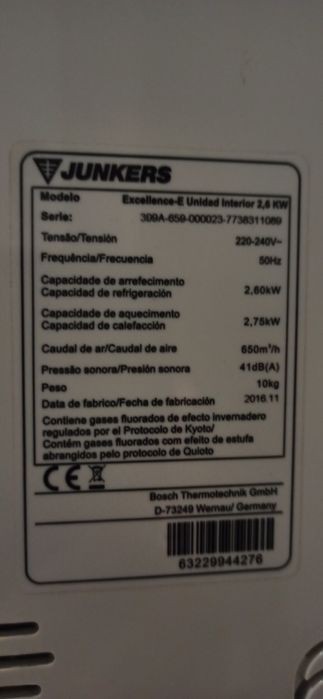 Ar condicionado Junkers