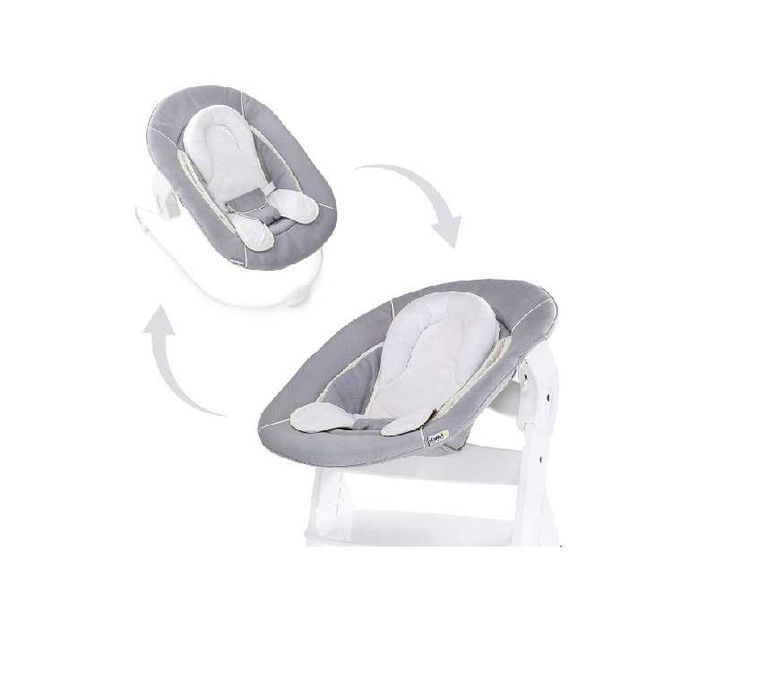 Шезлонг крісло качалка новонароджених Hauck Alpha Bouncer 2-in-1