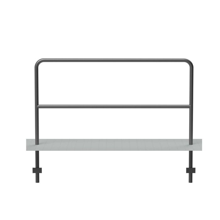 Barierka ochronna  U12A FI 48,3 x 2000 mm (500mm do wbetonowania) BHP
