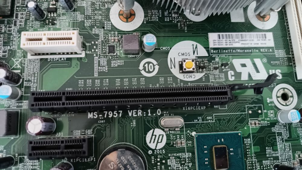 Материнська плата HP MS-7957 + i7 6700
