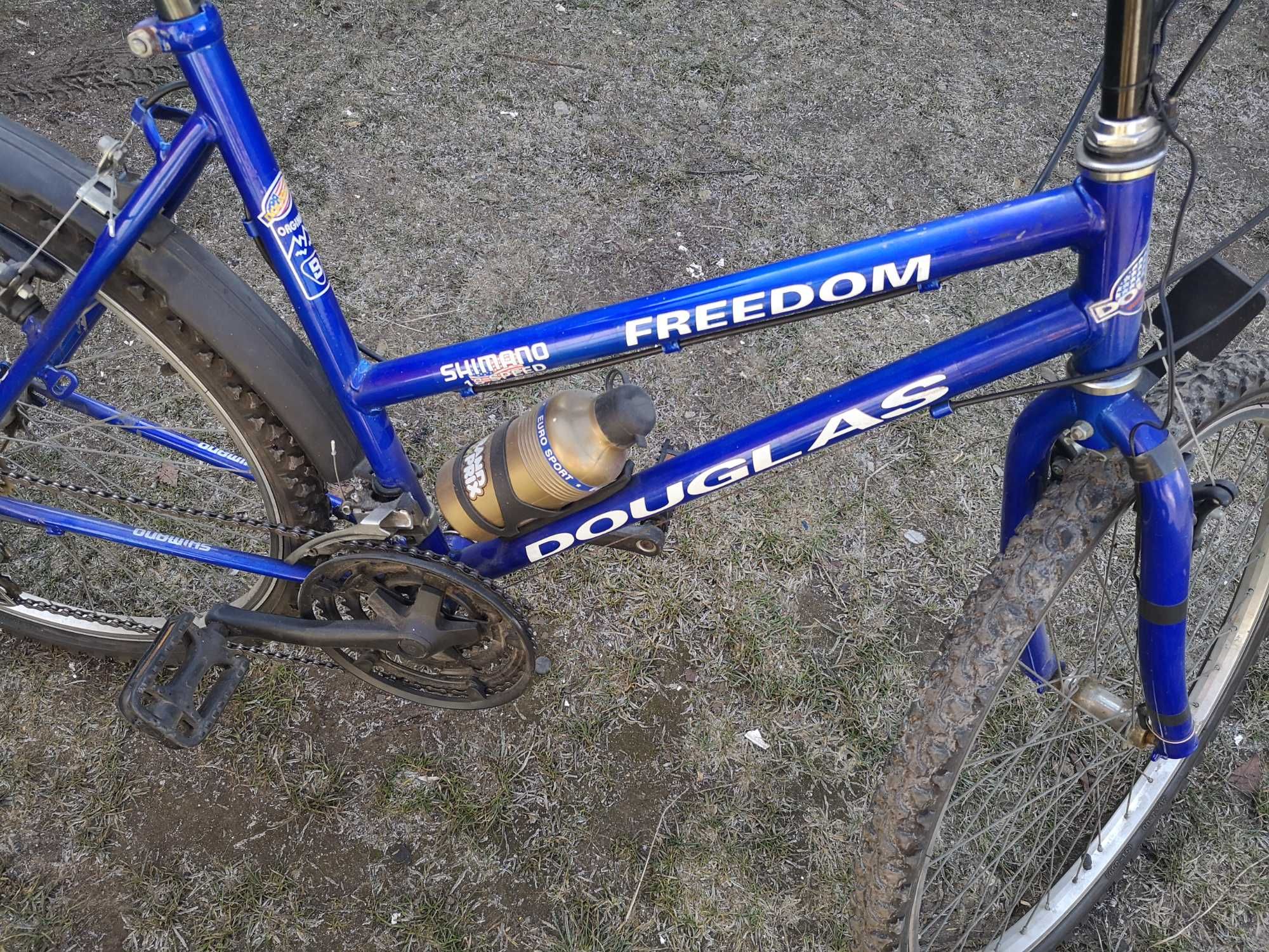 rower górski douglas freedom - osprzęt shimano