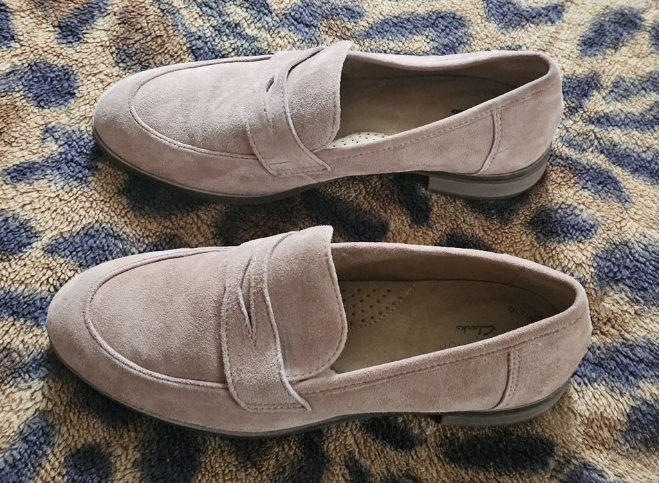Туфлі жіночі замшеві Clark's