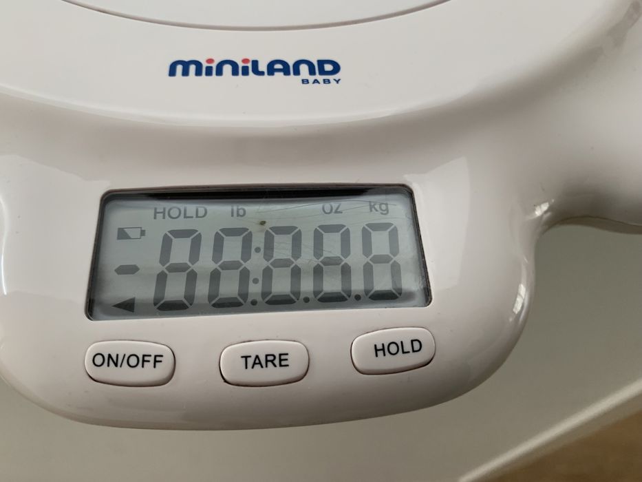 Balança recém-nascido bebé criança Scaly Up Miniland