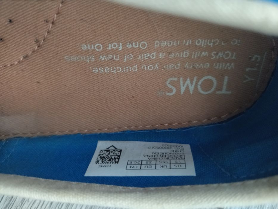 Trampki firmy TOMS rozm 33