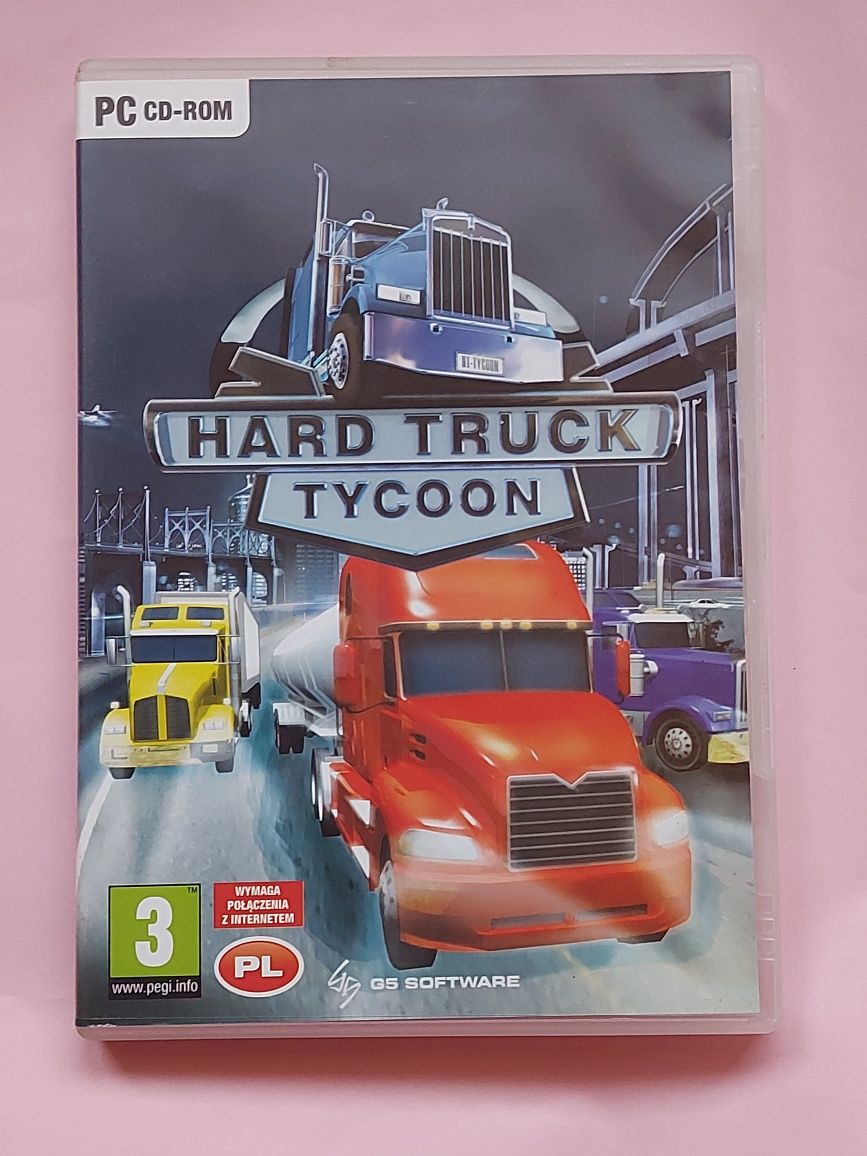 Płyta gra PC CD Rom Hard Truck Tycoon 2007/2011rok orginalna