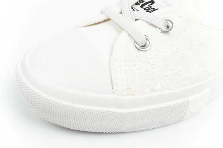 Lee Cooper buty trampki baleriny białe haftowane wygodne r. 36-40