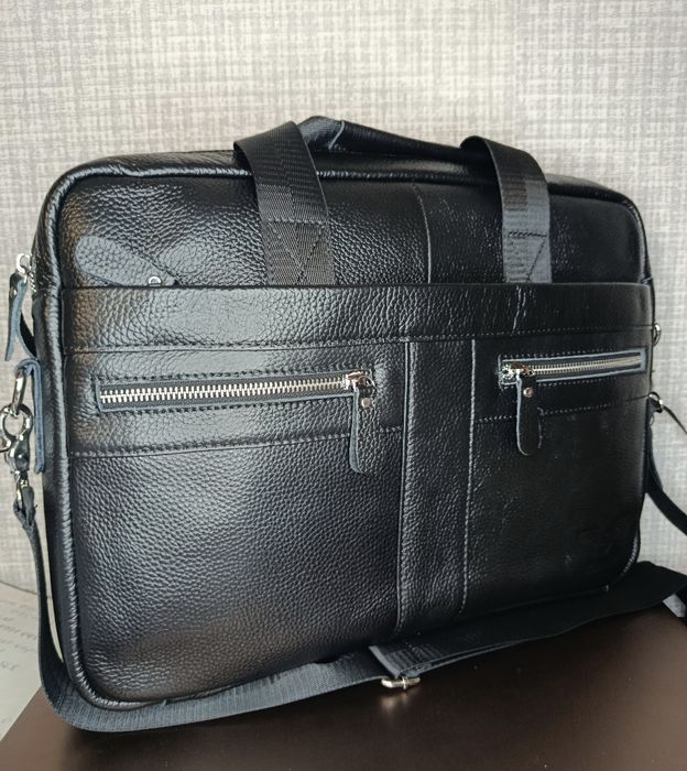 Шкіряна сумка-портфель NORDEEP.