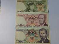 Banknoty polskie od 1976 roku ciekawy zestaw