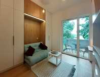 Rewelacyjne studio, widok na Odrę, balkon, parking, klimatyzacja