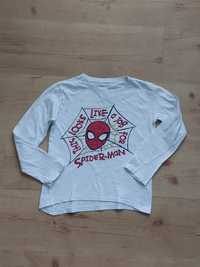 Koszulka dl rekaw Spiderman 128 bluzka