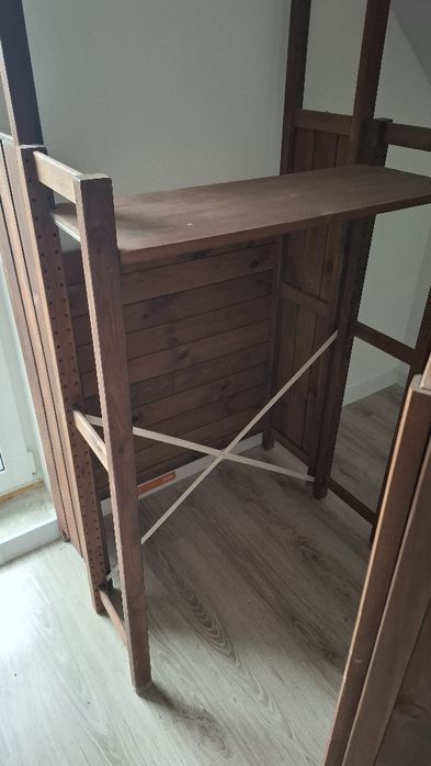 regały drewniane 13 półek