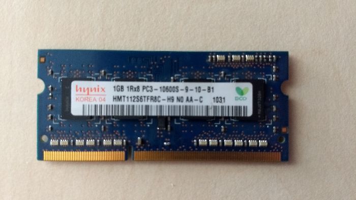 Оперативна пам"ять DDR3 1 GB HynixHMT112S6TFR8C 1333MHz