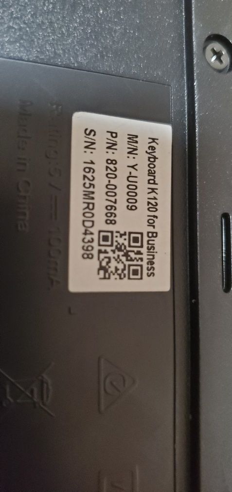 Клавіатура logitech K120 usb