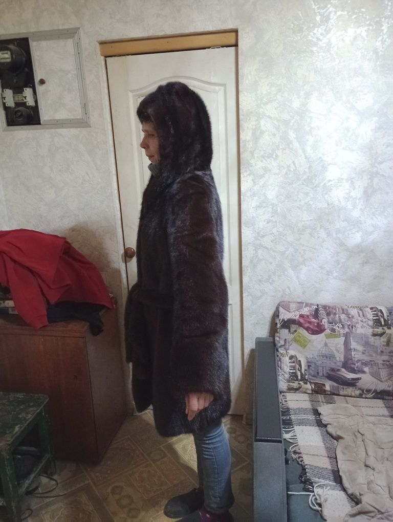 Полушубок, норка натуральная