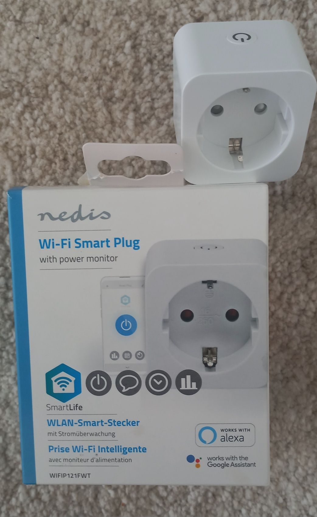 Wi-Fi Smart Plug em caixa novo