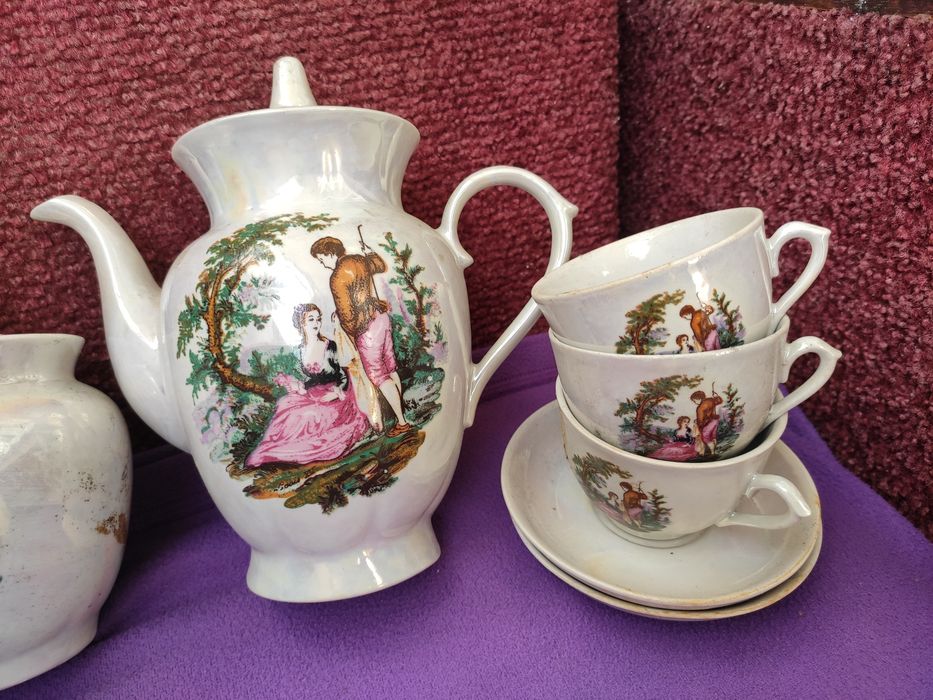 Сервіз Мадонна Пастух і Пастушка,6 чашок!