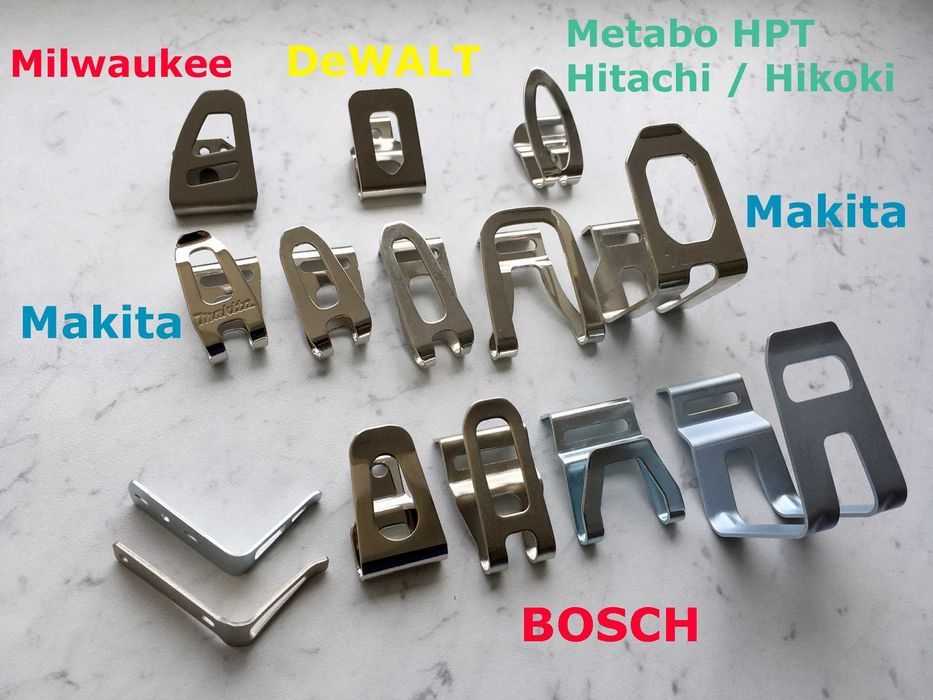 На шуруповерт Makita BOSCH DeWALT скоба на пояс клипса на ремень гачок