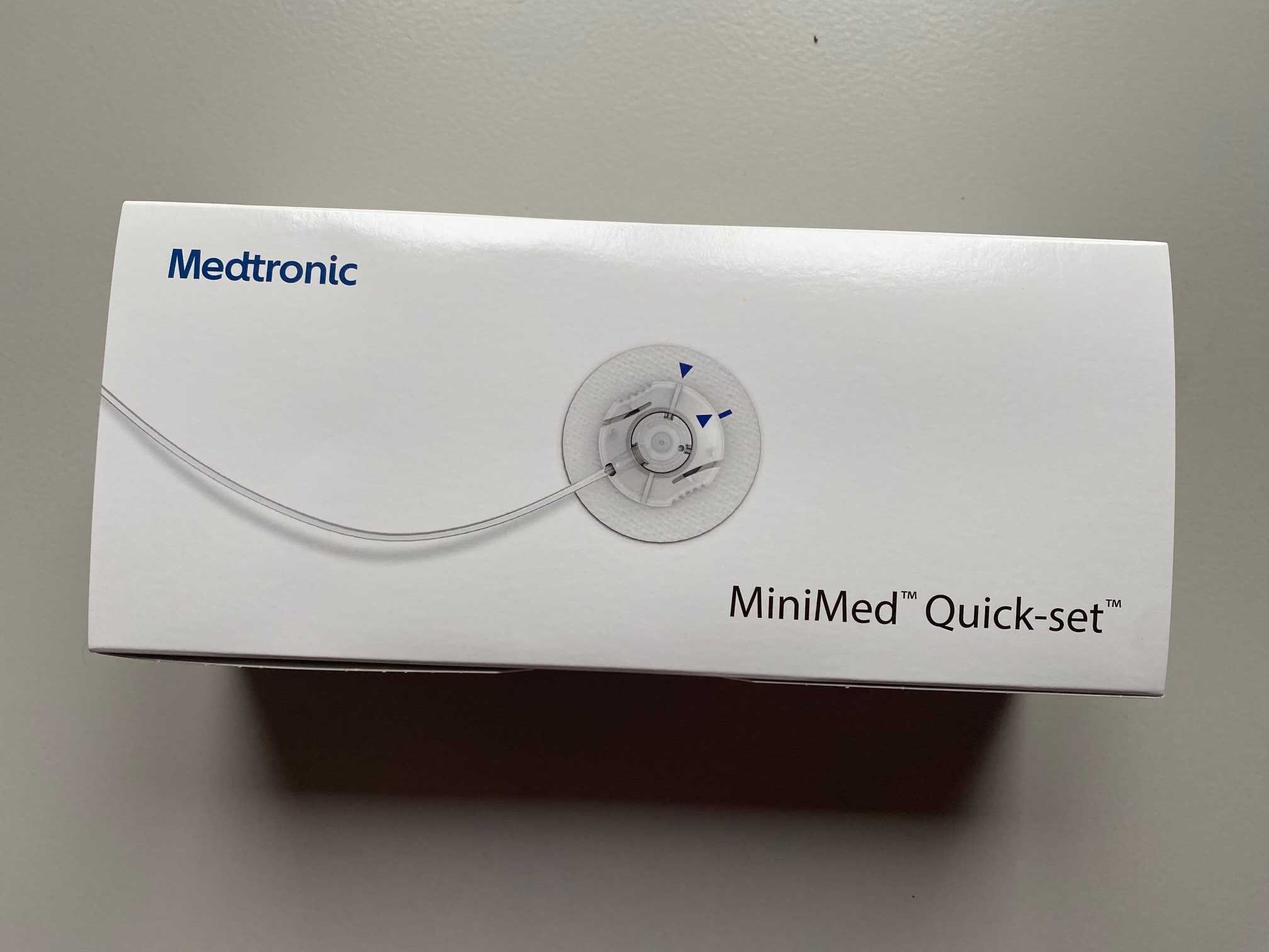 Medtronic Quick Set wkłucia Zestaw Infuzyjny  6mm Dren 46 cm