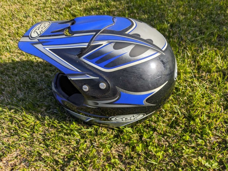 Capacete Motocross Spy helmet
