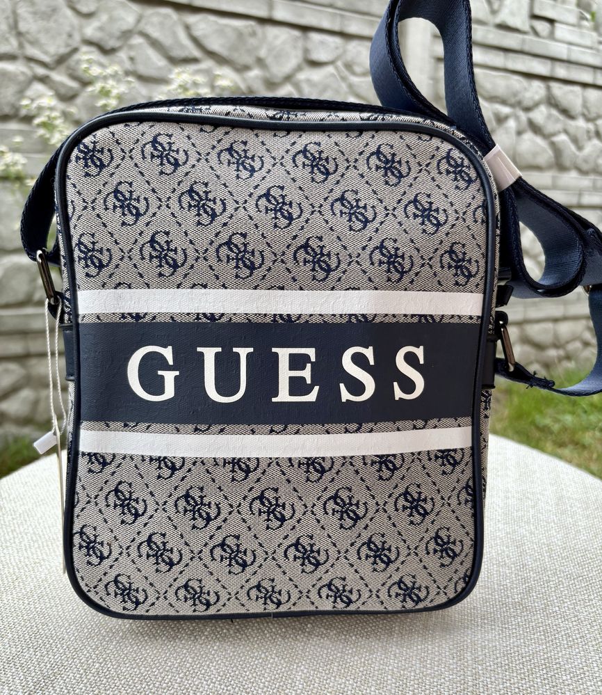 Стильна сумка Guess чоловіча сумка Guess Сумка ГЕС