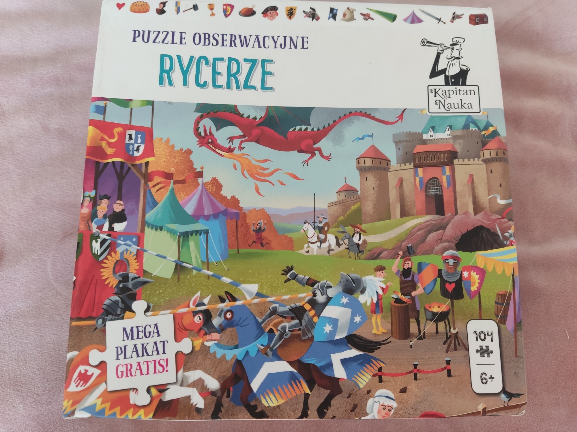 Zestaw zabawek dla dzieci w różnym wieku puzzle gry